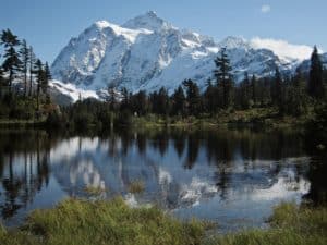 mt baker, mountain, washington