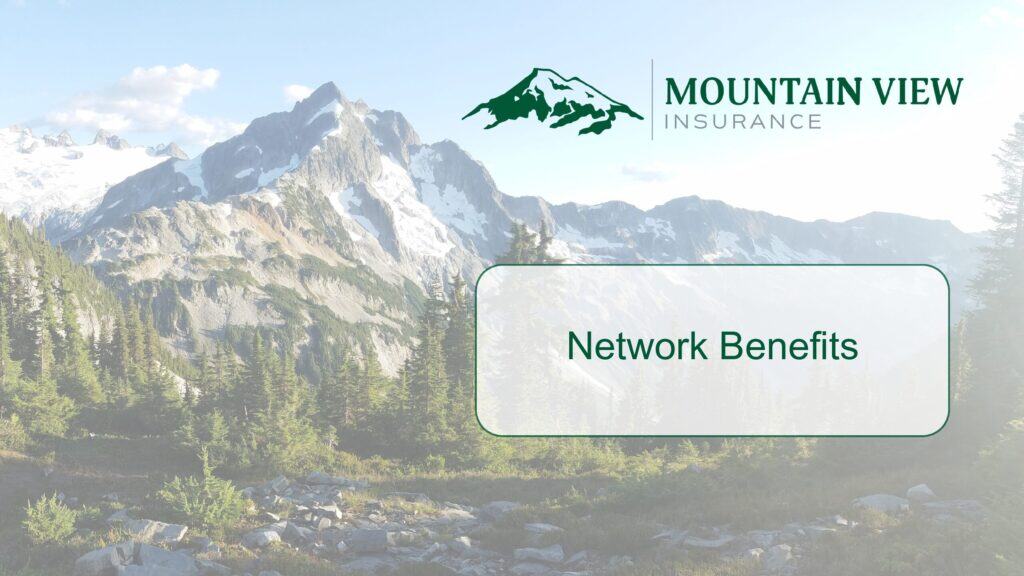 Network Benefits