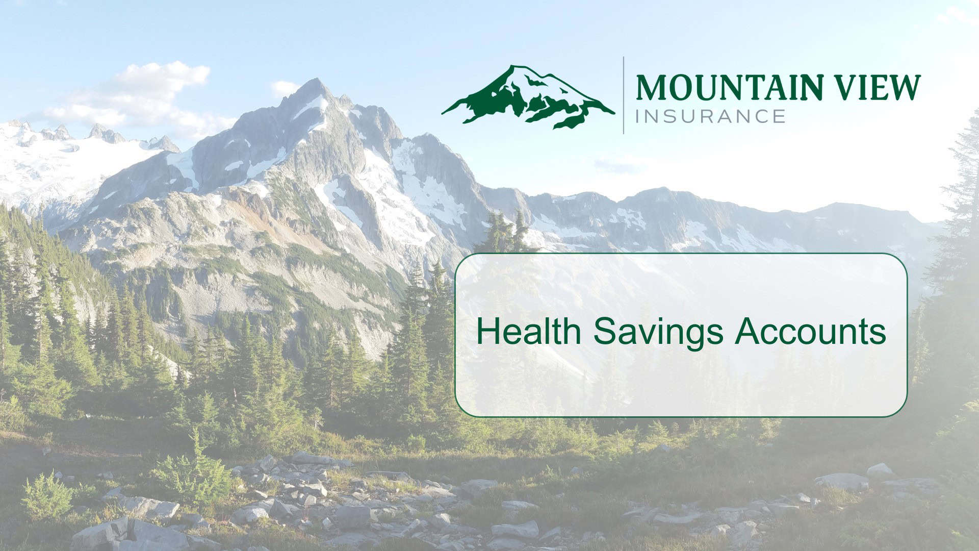 Health Savings Accounts